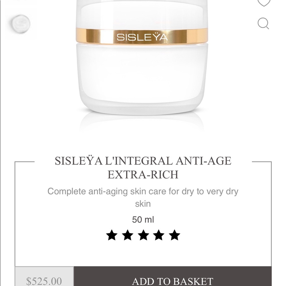 Sisley skin care